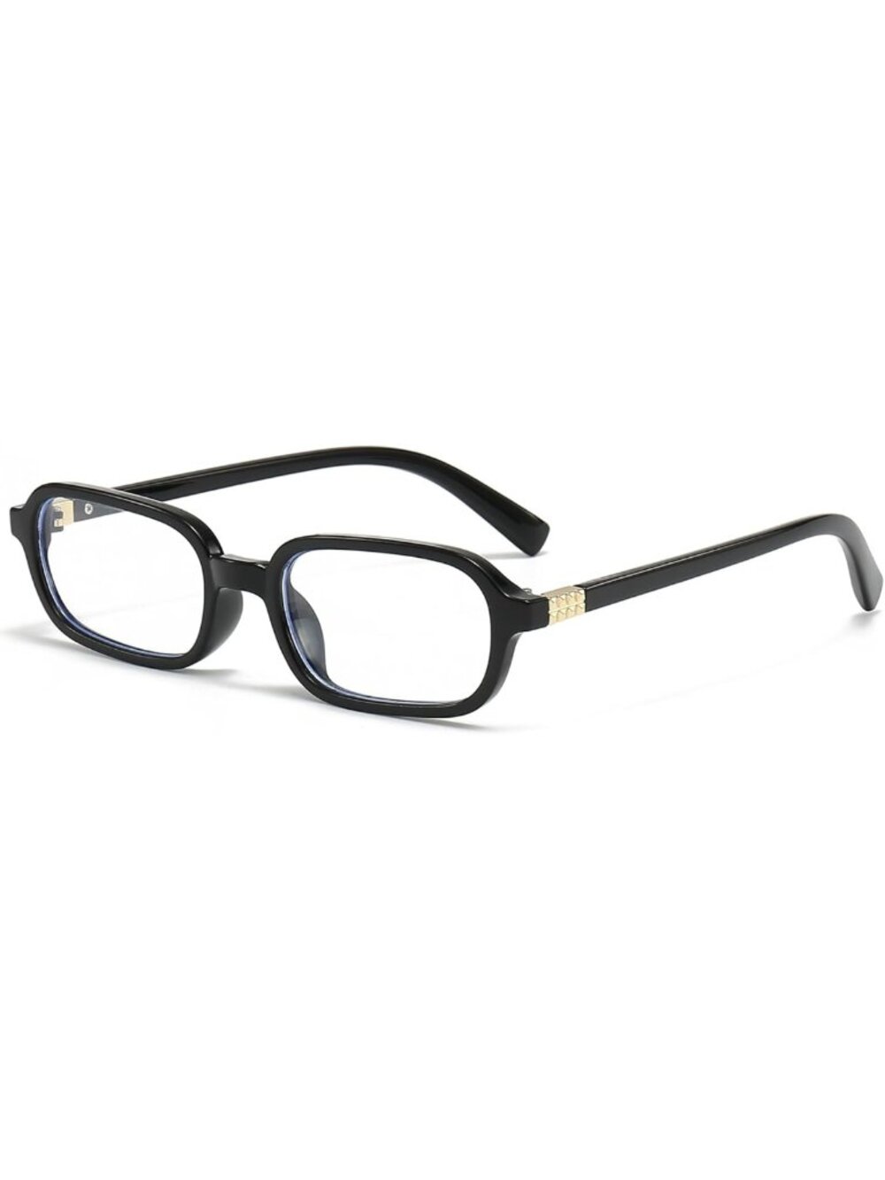 Retro Rectangle Blue Light Blocking Glasses for Women & Men - Vintage Eyewear